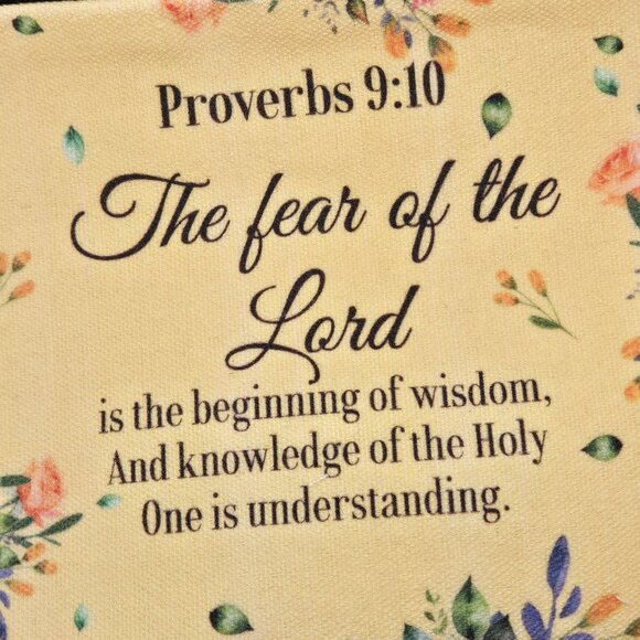 NEW INSPIRATIONAL FAITH CANVAS POUCH, NOTEPAD, PEN, BOOKMARK & KEYCHAIN GIFT SET - Picture 2 of 9